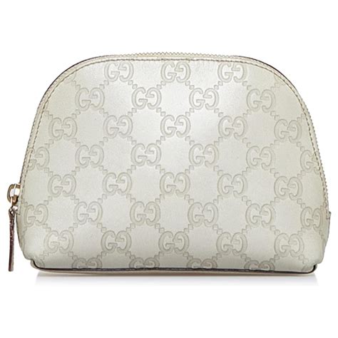 pochette gucci blanche|pochette gucci gialla.